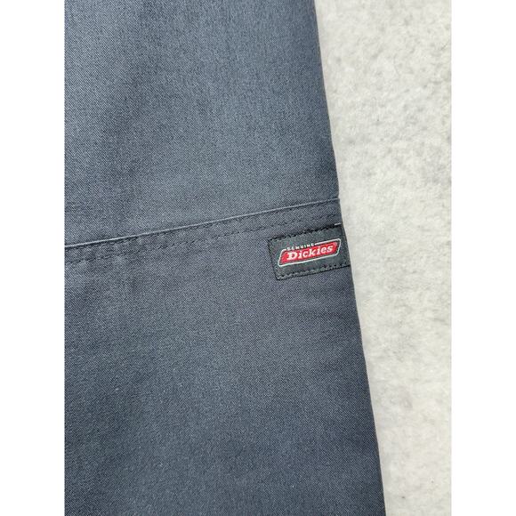Genuine Dickies Mens Size 30 x 32 Work Pants Carpenter Gray Canvas Utility - Picture 2 of 7